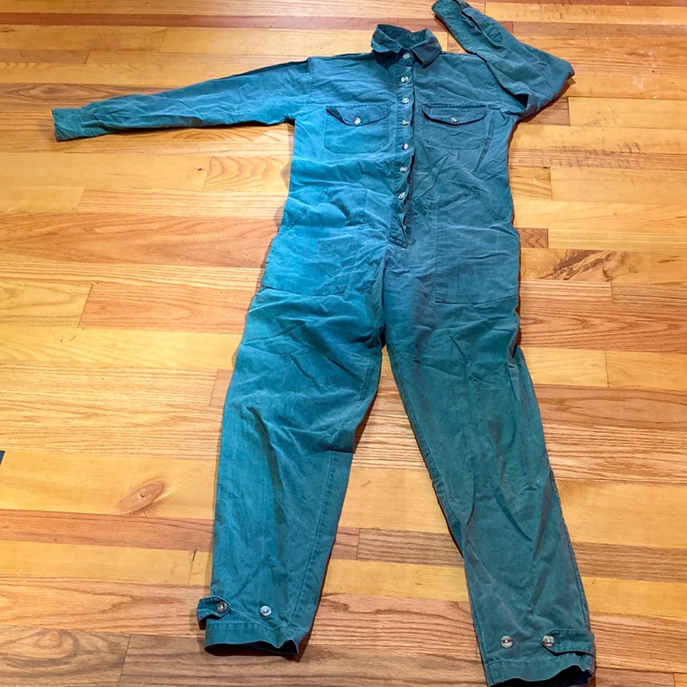 Banana Republic Jumpsuit, Olive Green, Size S, 100% Cotton. Excellent Condition